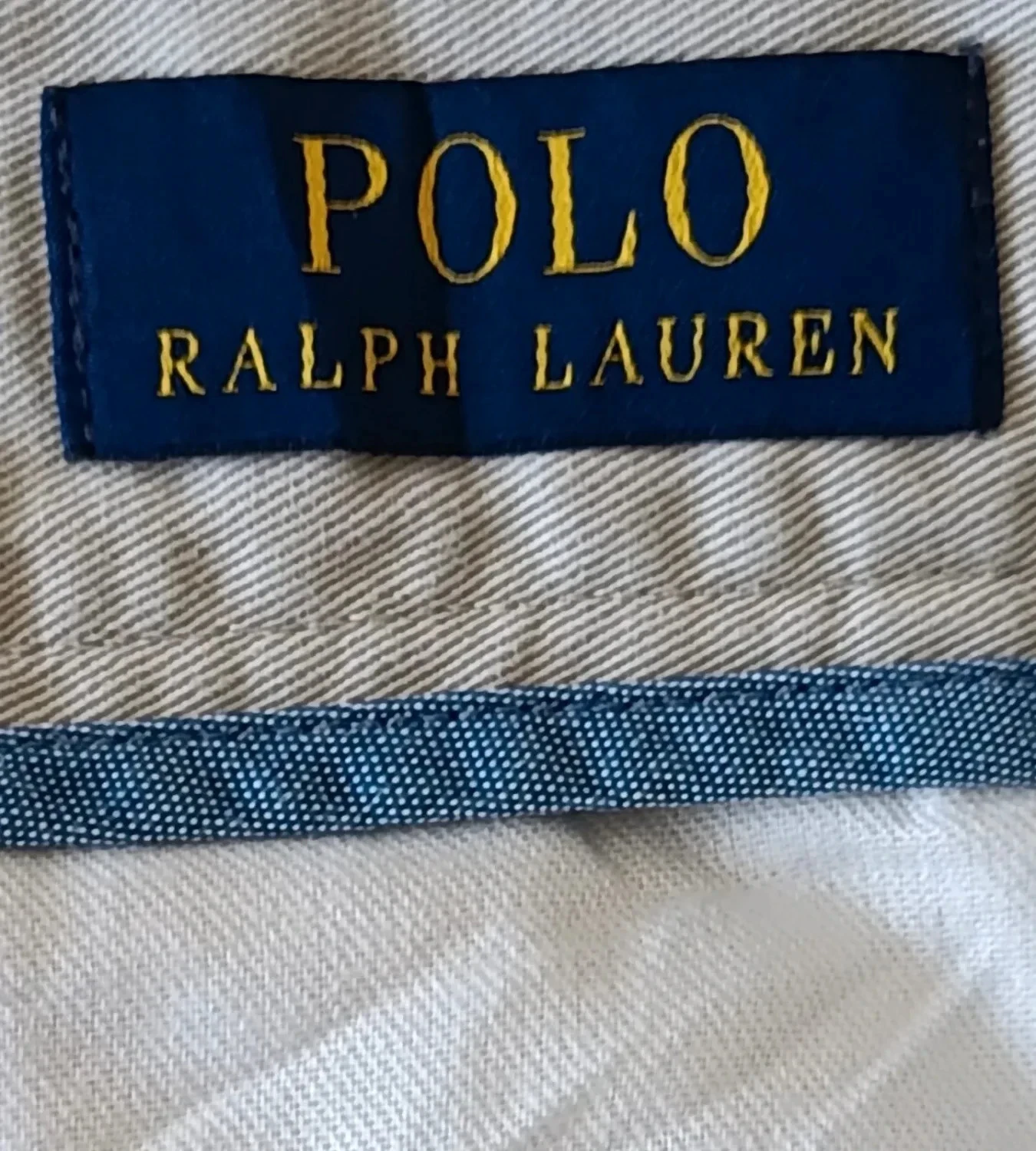 Pantalón Chin Polo Ralph Lauren Classic Fit 9” beige Talla 32 – photo 8